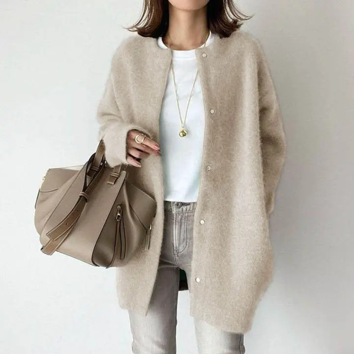 Modern Chic Cardigan for Women – Soft & Stylish with Pockets