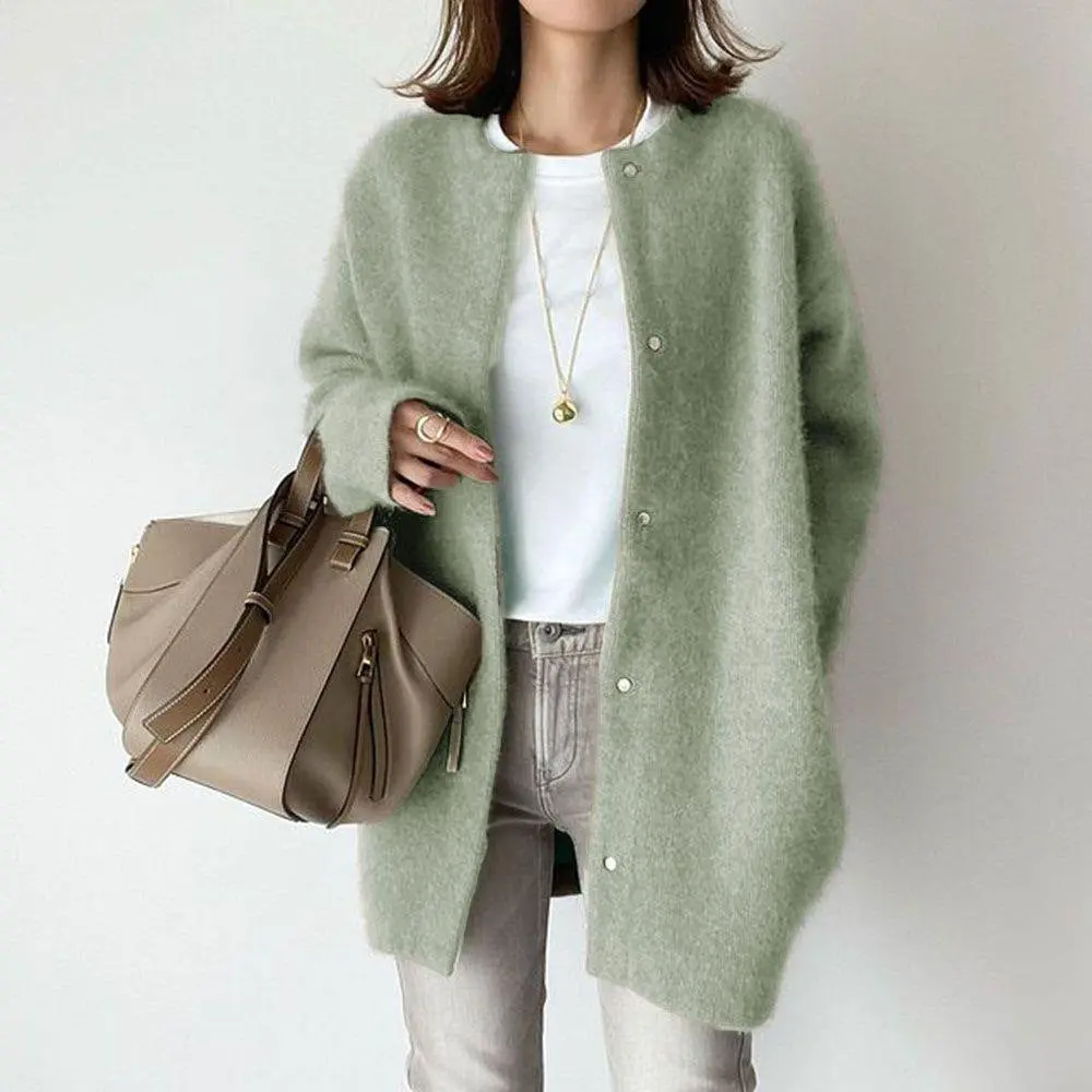 Modern Chic Cardigan for Women – Soft & Stylish with Pockets - Image 5