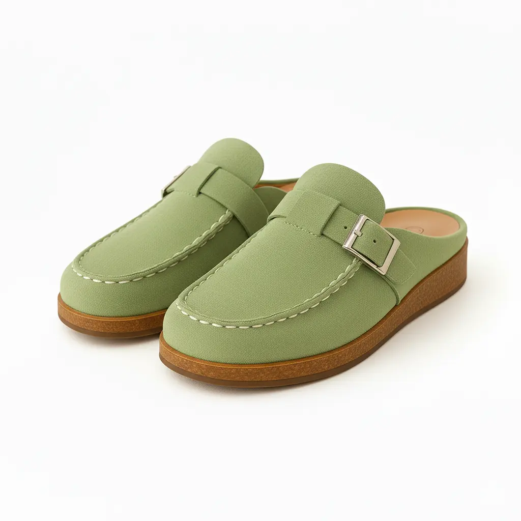 Mules for Women – Comfortable Wide Fit, Modern Suede Design - Image 6