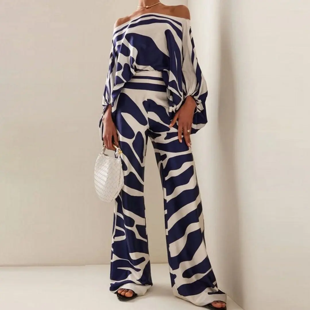 Off-Shoulder Two Piece Summer Outfit for Women – Chic & Comfortable Style - Image 11