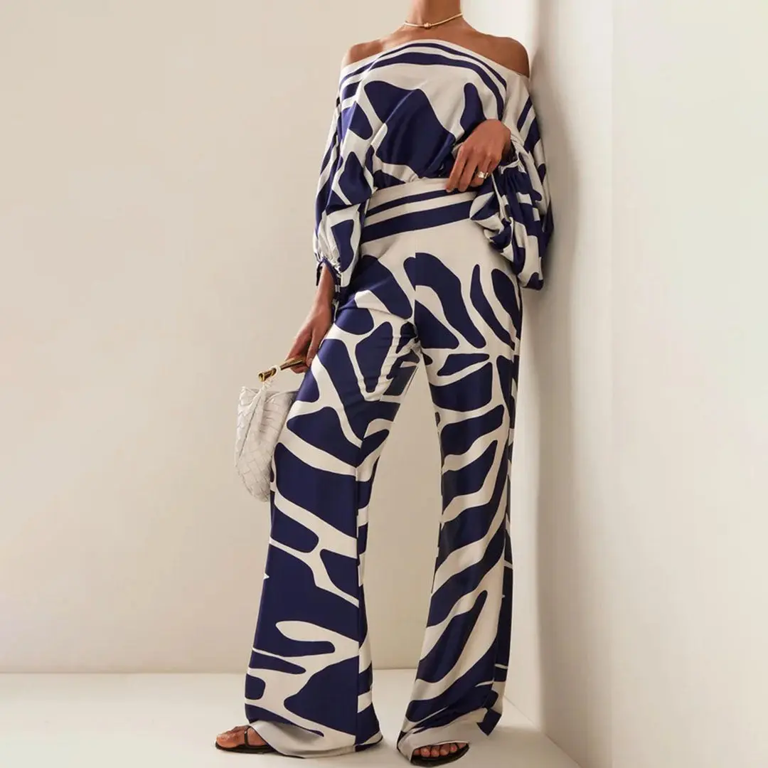 Off-Shoulder Two Piece Summer Outfit for Women – Chic & Comfortable Style - Image 5
