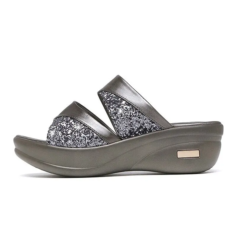 Open-Toe Slippers for Women – Cozy Comfort & Chic Design - Image 2