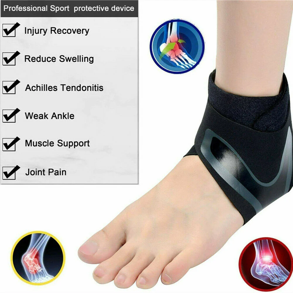 Orthopedic Adjustable Compression Fit Ankle Brace for Women – Supportive & Comfortable Design - Image 12
