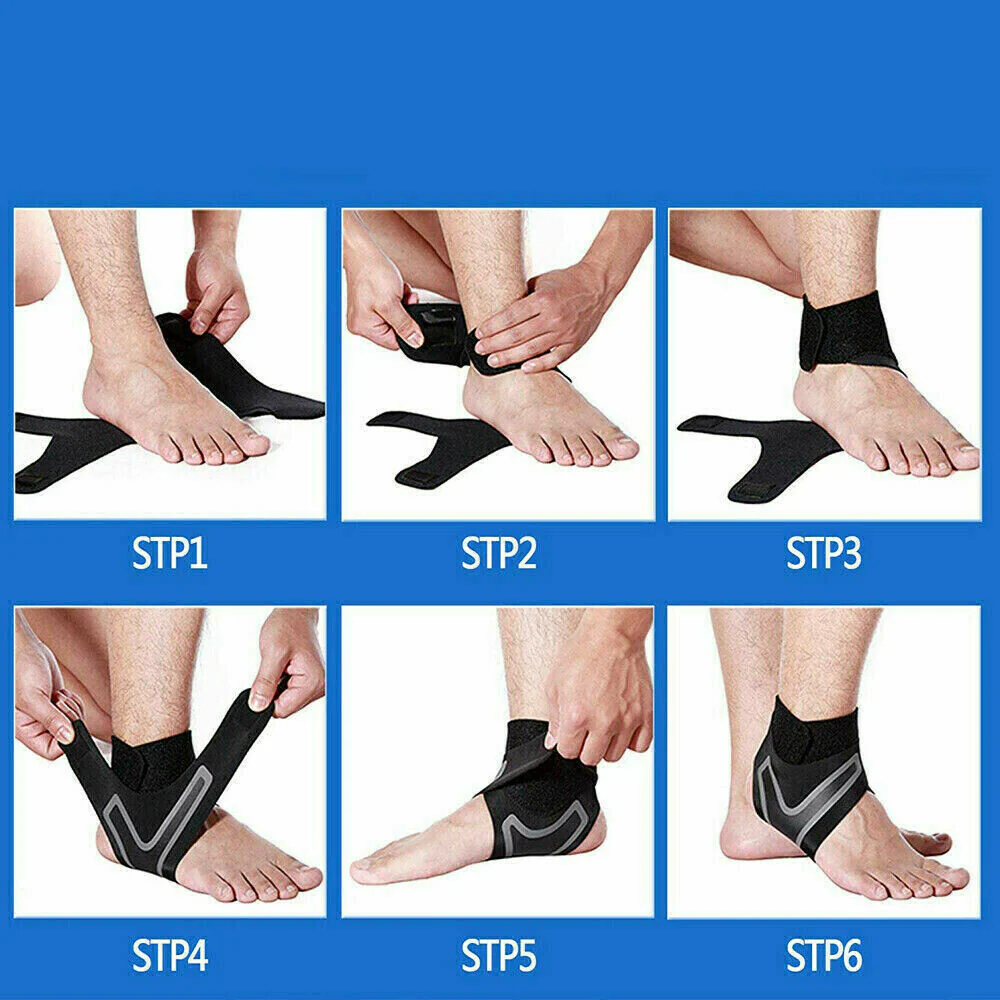 Orthopedic Adjustable Compression Fit Ankle Brace for Women – Supportive & Comfortable Design - Image 14