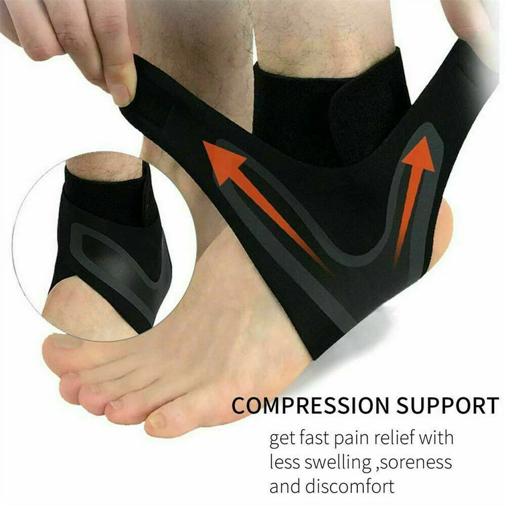 Orthopedic Adjustable Compression Fit Ankle Brace for Women – Supportive & Comfortable Design - Image 6