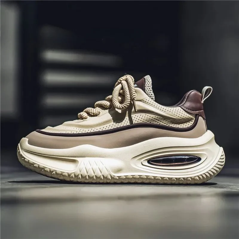Chunky Sole Sneakers for Men – Supportive & Comfortable Design - Image 3