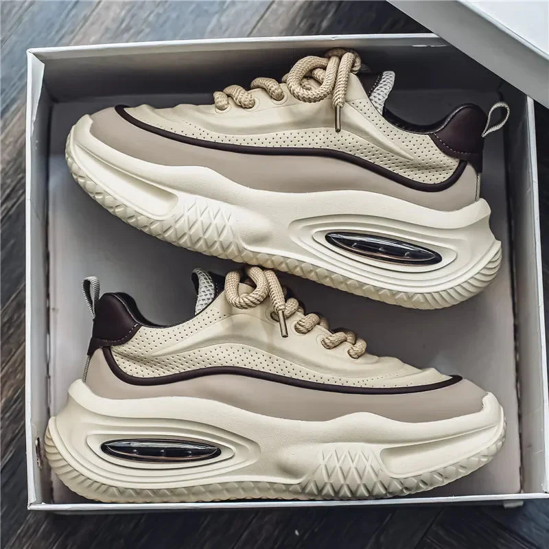 Chunky Sole Sneakers for Men – Supportive & Comfortable Design - Image 4