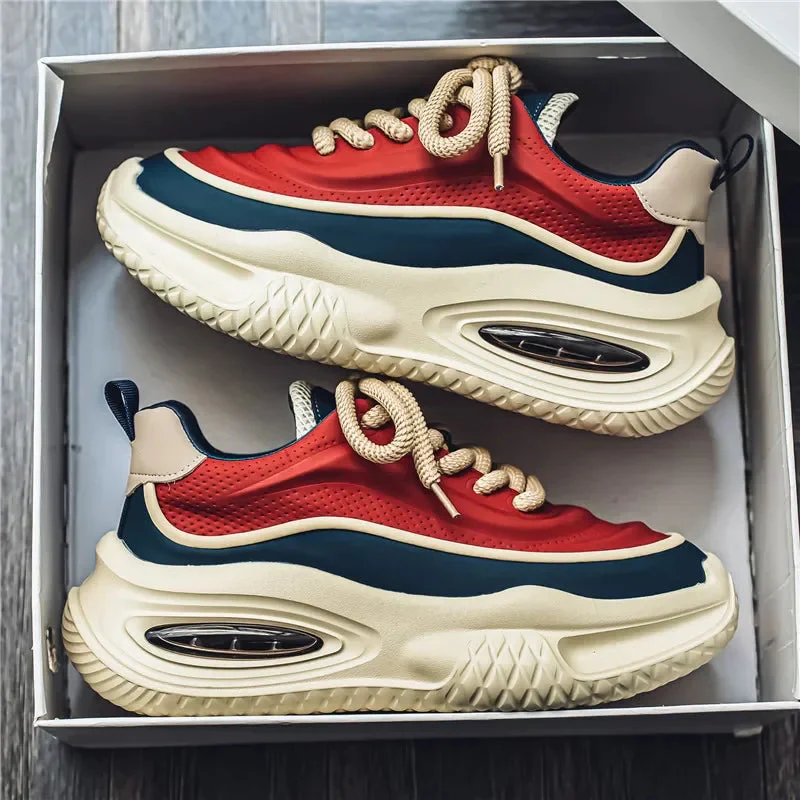 Chunky Sole Sneakers for Men – Supportive & Comfortable Design - Image 6