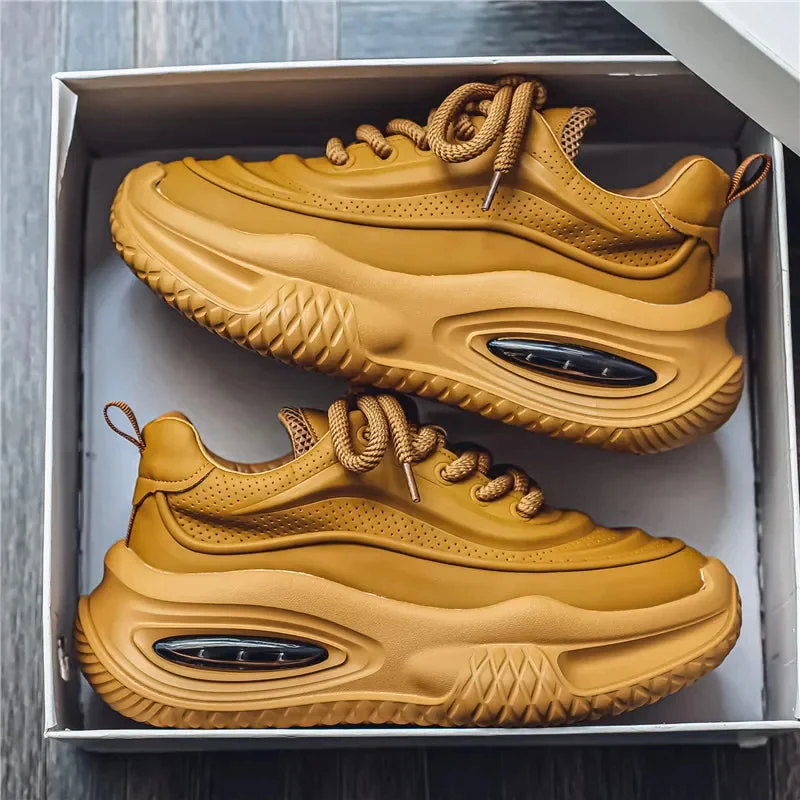 Chunky Sole Sneakers for Men – Supportive & Comfortable Design - Image 8