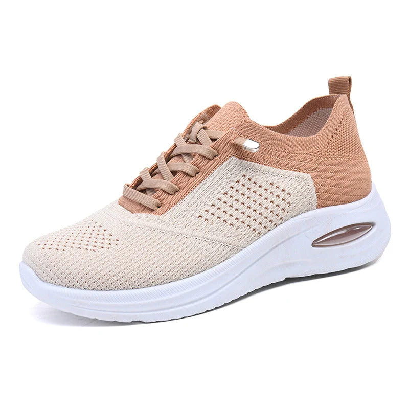 Orthopedic Knit Slip-On Low-Top Sneakers for Women – Supportive Comfort & Style - Image 2