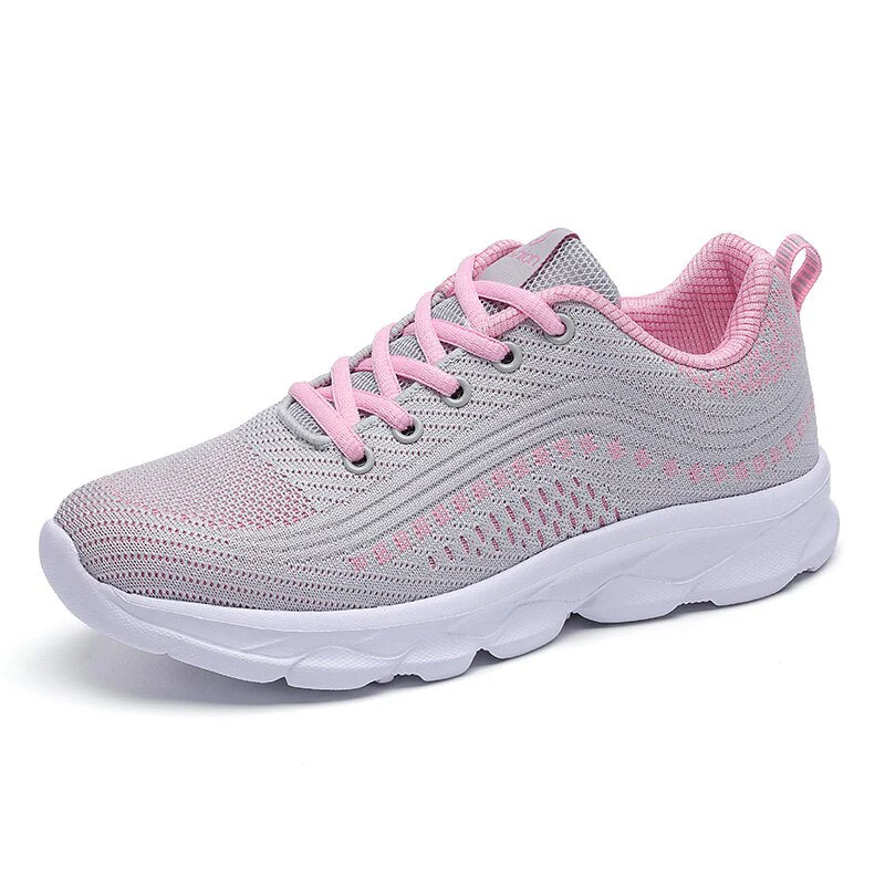 Orthopedic Patterned Low-Top Running Shoes for Women – Cushioned Comfort & Support - Image 3