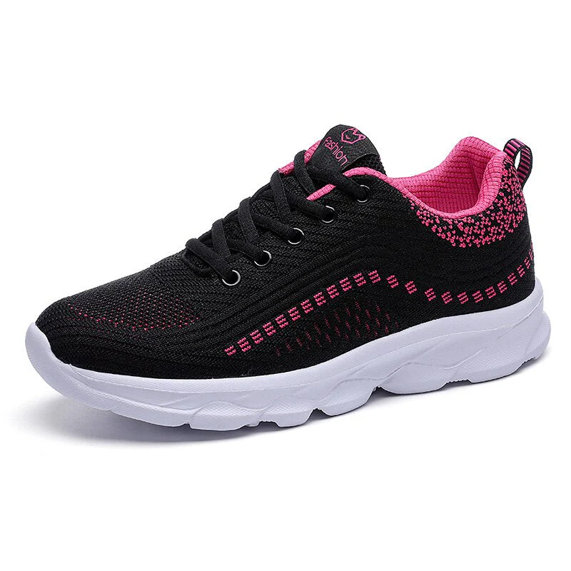 Orthopedic Patterned Low-Top Running Shoes for Women – Cushioned Comfort & Support - Image 4