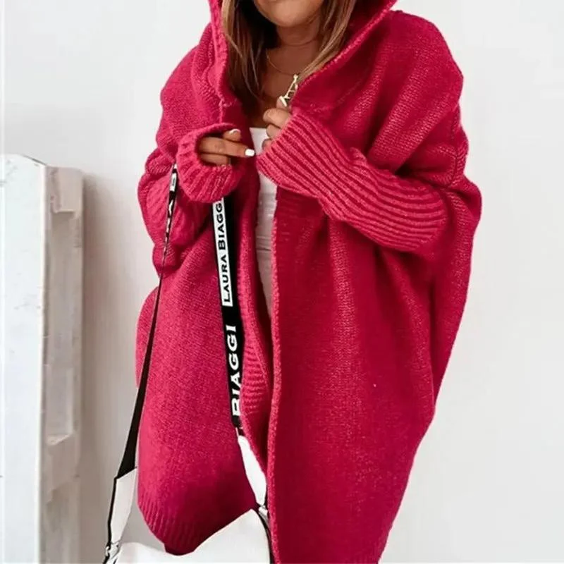 Oversized Hooded Cardigan for Women – Cozy & Effortless Style - Image 12