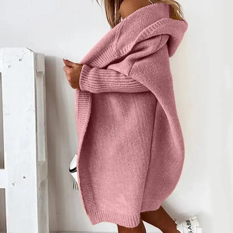 Oversized Hooded Cardigan for Women – Cozy & Effortless Style - Image 6