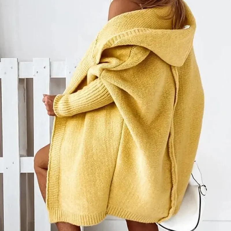 Oversized Hooded Cardigan for Women – Cozy & Effortless Style - Image 8