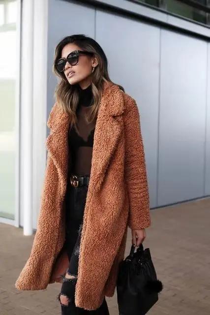 Oversized Teddy Coat for Women – Cozy & Stylish Warmth - Image 7