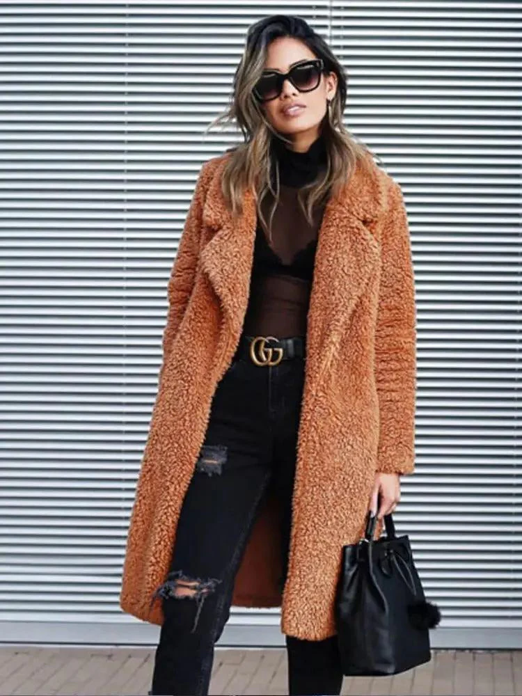 Oversized Teddy Coat for Women – Cozy & Stylish Warmth - Image 8