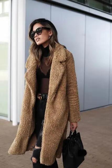 Oversized Teddy Coat for Women – Cozy & Stylish Warmth - Image 9
