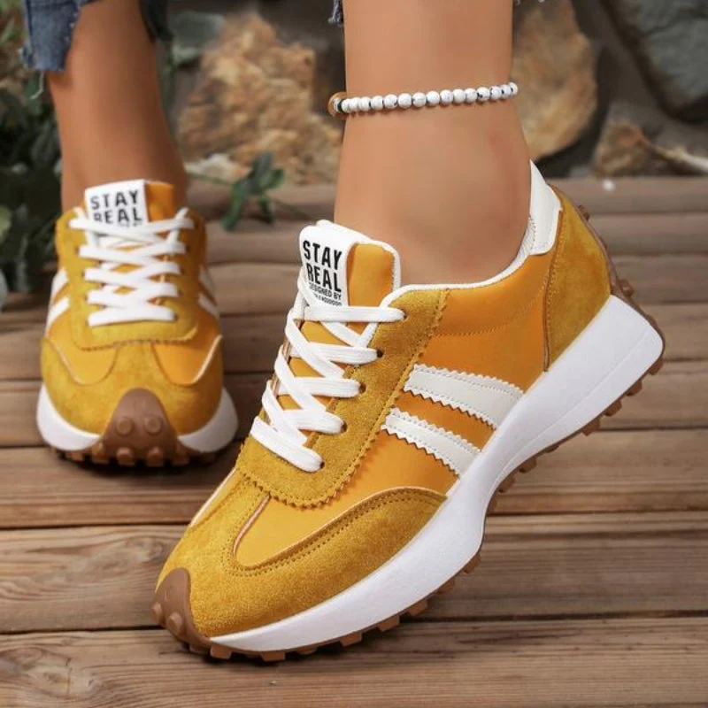 Platform Lace-Up Sneakers for Women – Stylish & Comfortable - Image 10