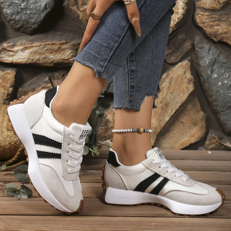 Platform Lace-Up Sneakers for Women – Stylish & Comfortable - Image 8