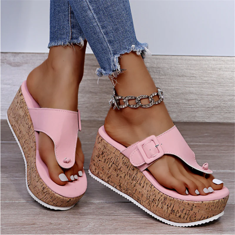 Platform Wedge Sandals for Women – Chic & Comfortable Design - Image 3