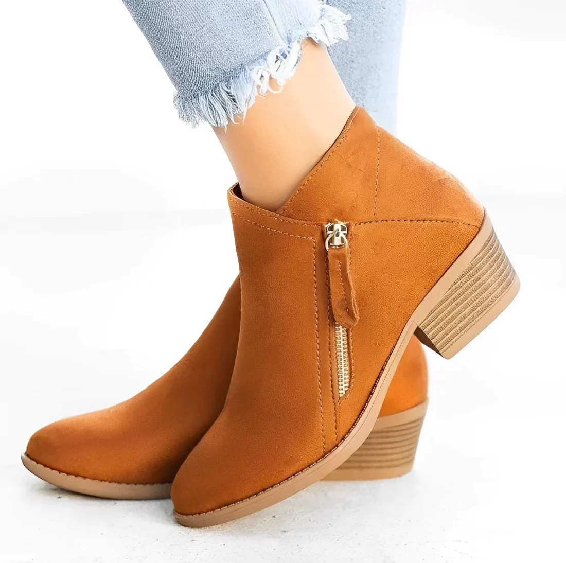 Pointed Toe Short Boots for Women – Stylish & Comfortable - Image 2