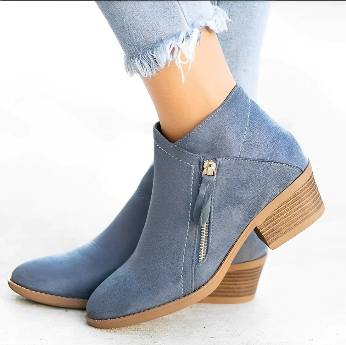 Pointed Toe Short Boots for Women – Stylish & Comfortable - Image 3