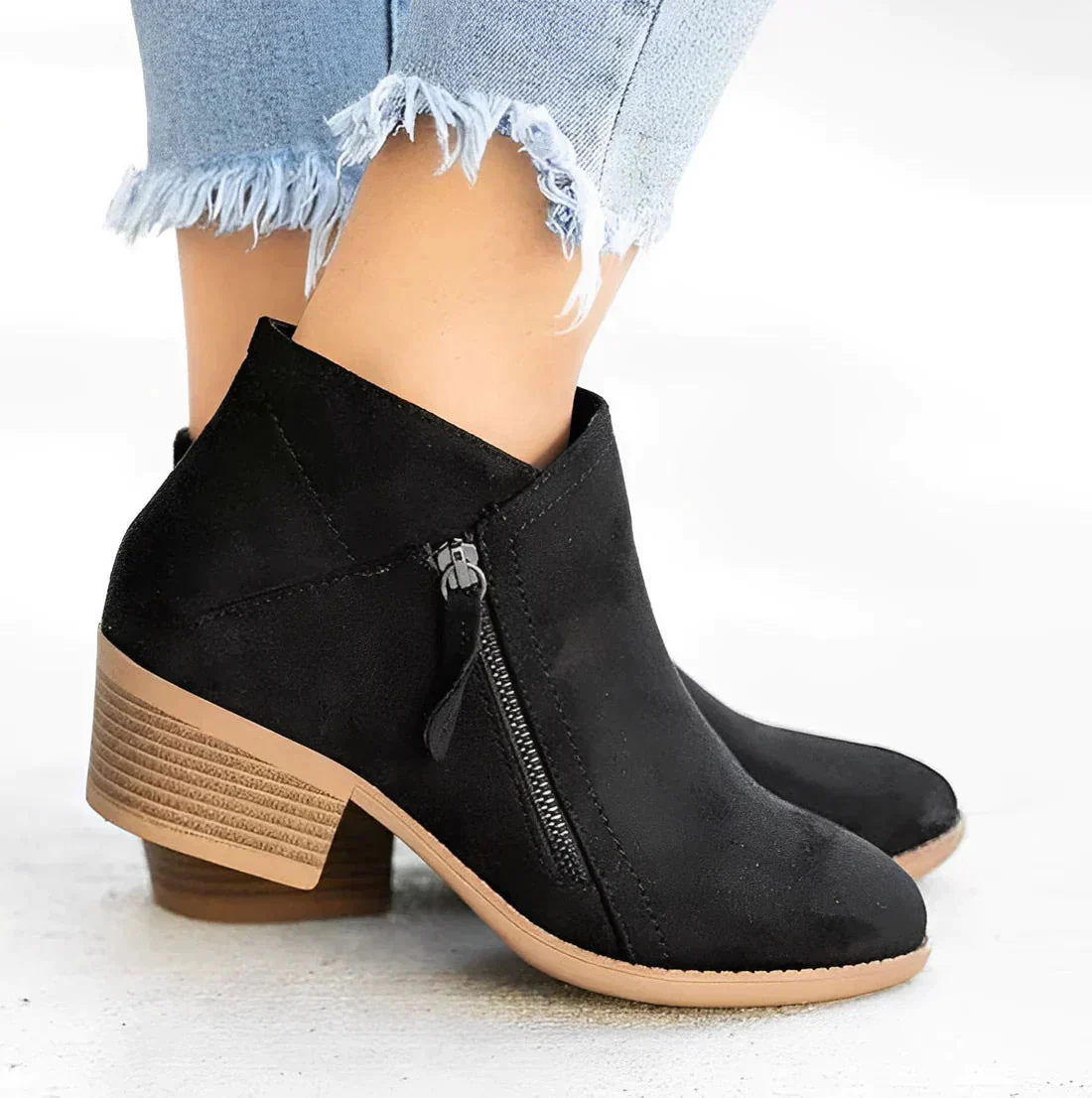 Pointed Toe Short Boots for Women – Stylish & Comfortable - Image 4