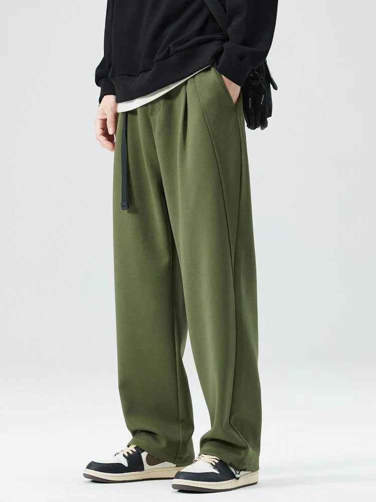 Relaxed Fit Belted Sweatpants for Men – Cozy Comfort & Practical Design - Image 10