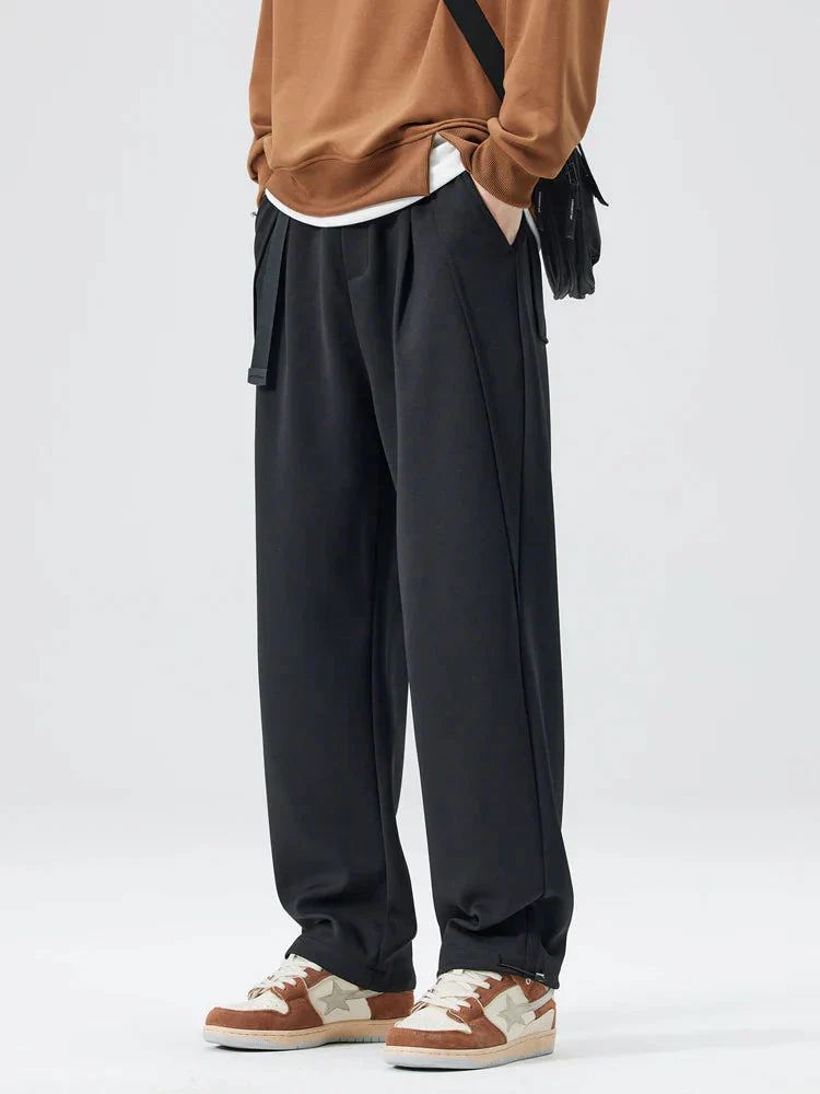 Relaxed Fit Belted Sweatpants for Men – Cozy Comfort & Practical Design - Image 6