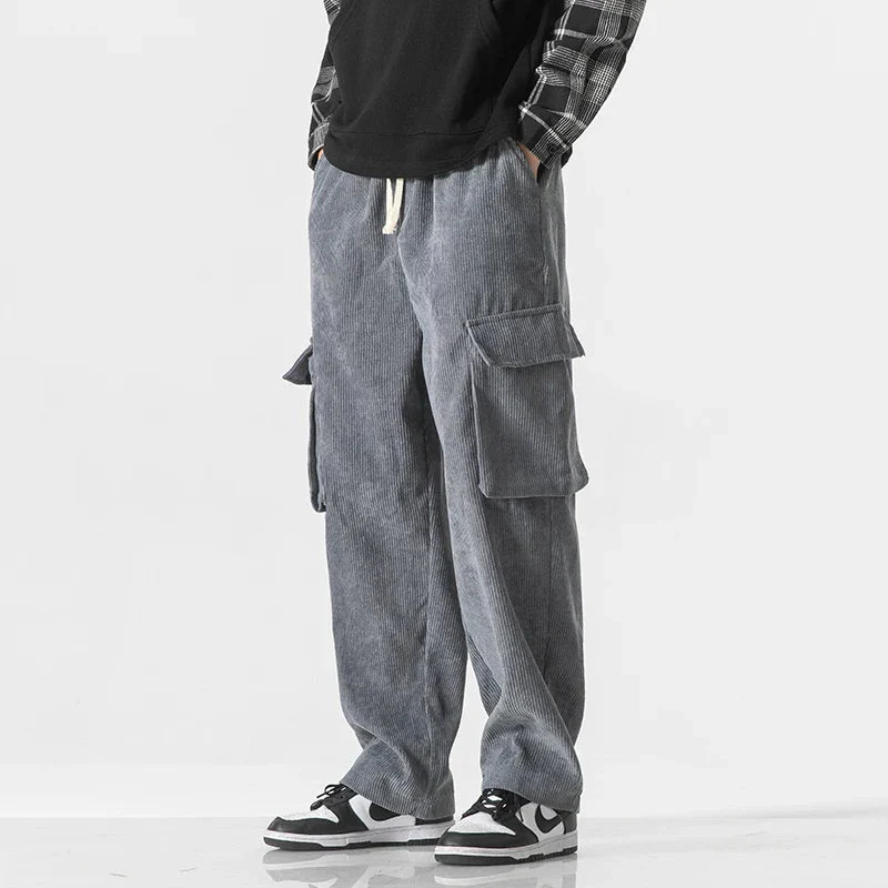 Relaxed Fit Cargo Sweatpants for Men – Comfortable Casual Wear - Image 4