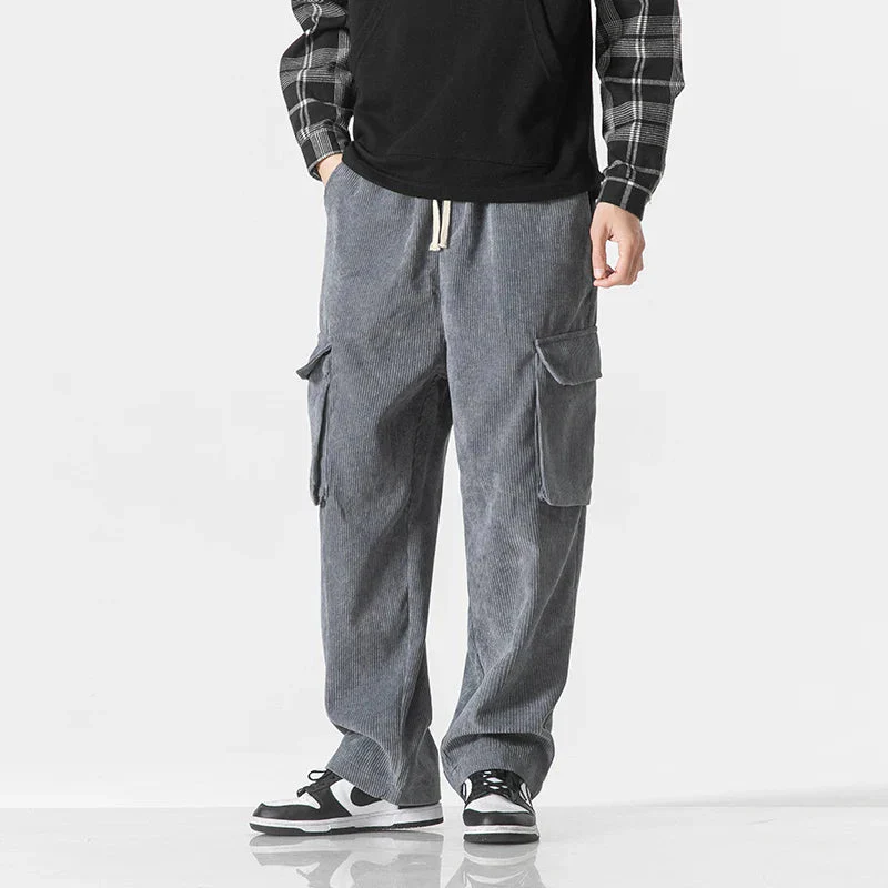 Relaxed Fit Cargo Sweatpants for Men – Comfortable Casual Wear - Image 5