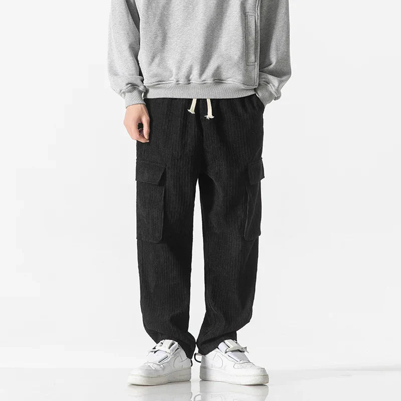 Relaxed Fit Cargo Sweatpants for Men – Comfortable Casual Wear - Image 6