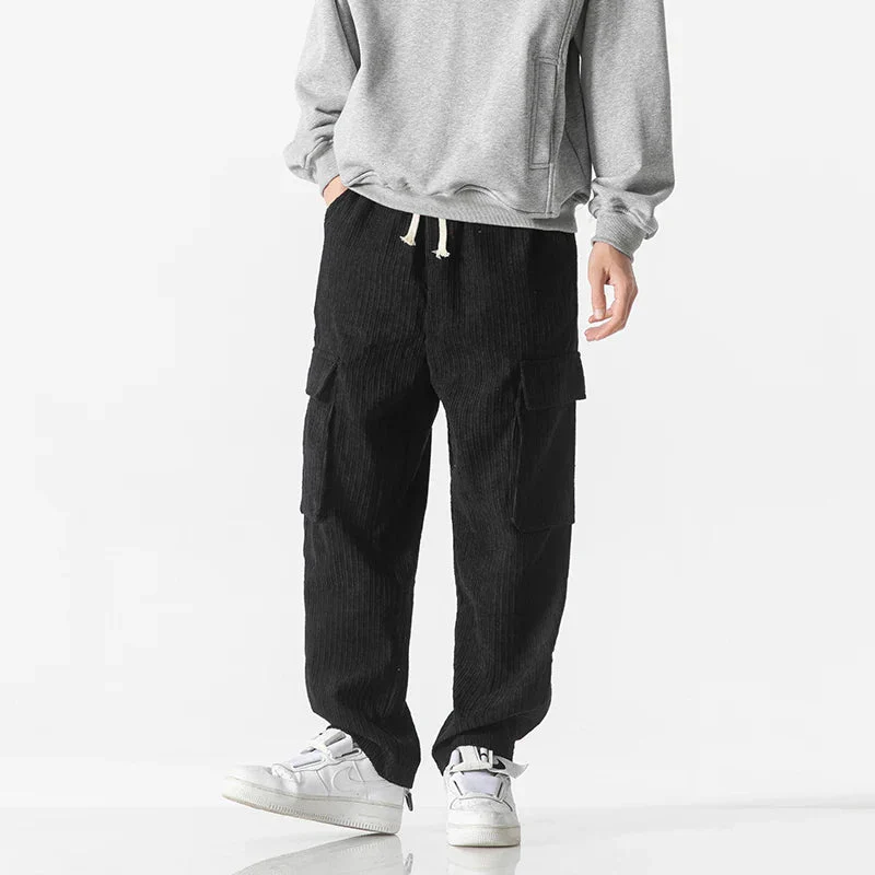 Relaxed Fit Cargo Sweatpants for Men – Comfortable Casual Wear - Image 7