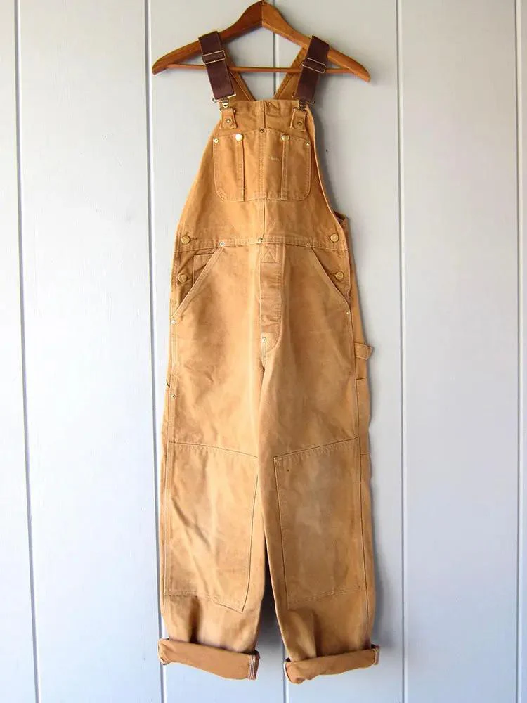Relaxed Fit Denim Overalls for Women – Stylish & Functional Plus Size Option - Image 3