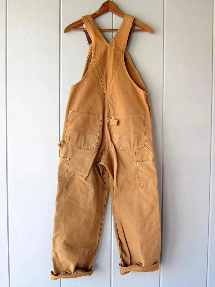 Relaxed Fit Denim Overalls for Women – Stylish & Functional Plus Size Option - Image 4