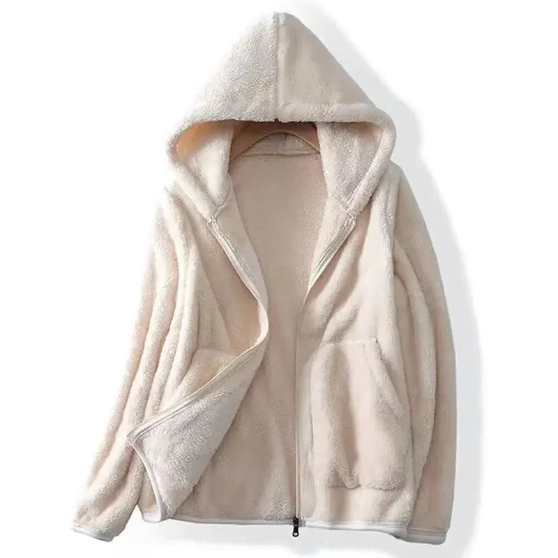 Relaxed Fit Zip-Up Hoodie for Women – Cozy & Functional Comfort - Image 5