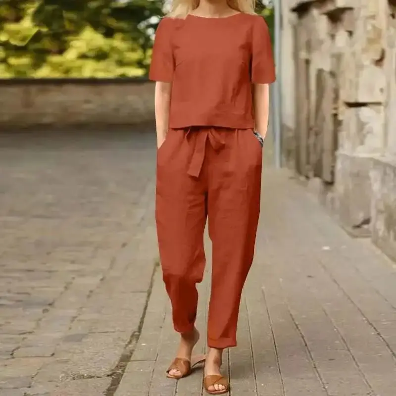 Relaxed-Fit Loungewear Set for Women – Effortless Style & Comfort - Image 3