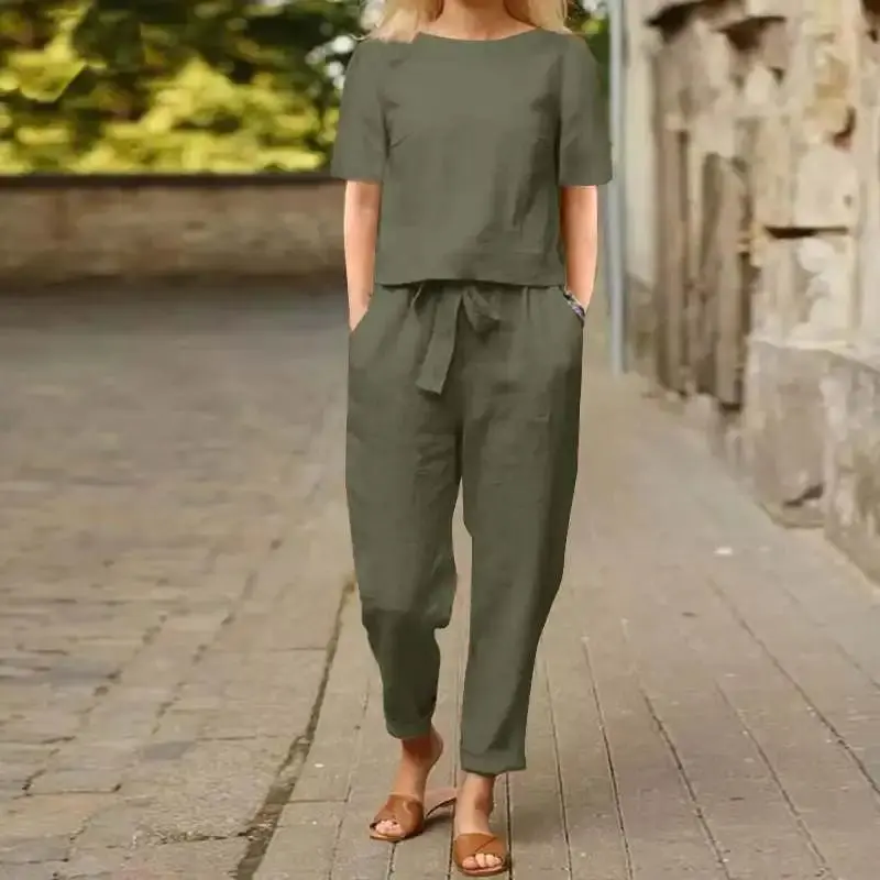 Relaxed-Fit Loungewear Set for Women – Effortless Style & Comfort - Image 4
