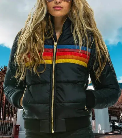 Retro Design Jacket for Women – Stylish & Warm Quilted Fit - Image 5