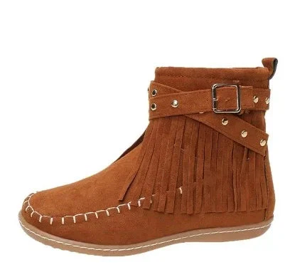 Round Toe Winter Boots for Women – Stylish & Comfortable - Image 9