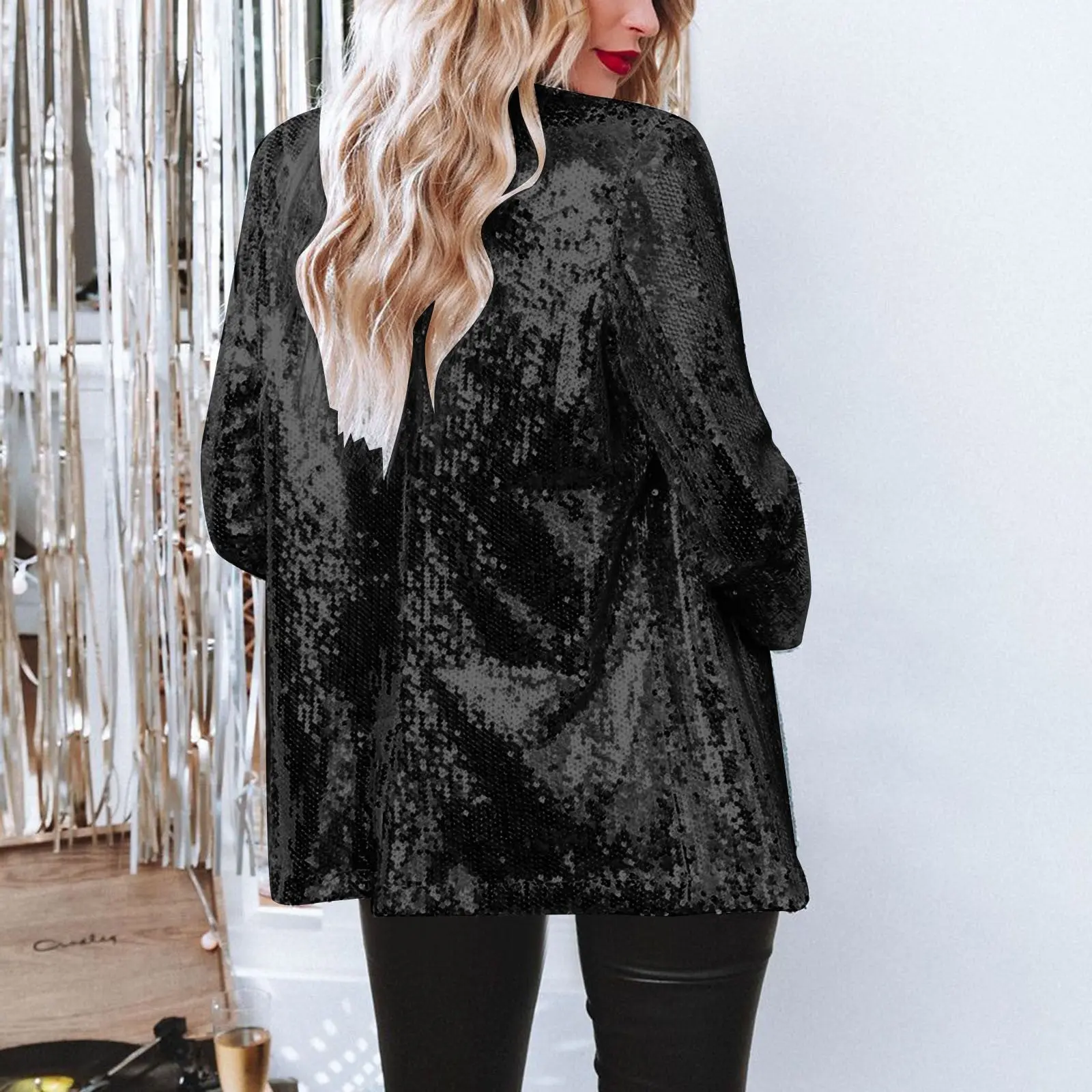 Sequin Blazer for Women – Glamorous & Eye-Catching - Image 4