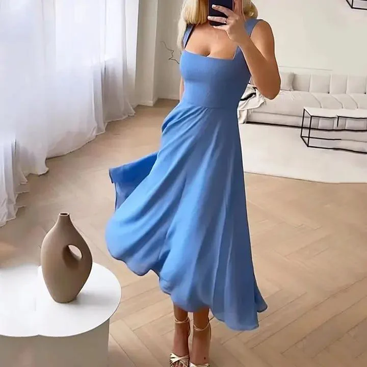 Sleeveless Midi Dress for Women – Effortlessly Chic & Comfortable - Image 3