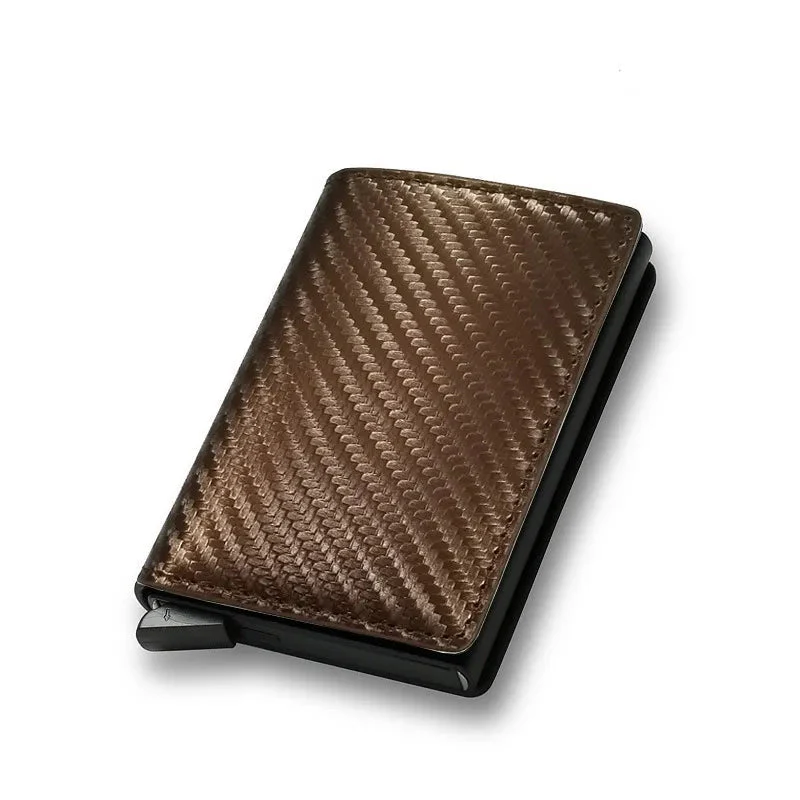 Slim Geometric Card Wallet for Men – Sleek & Functional Design - Image 6