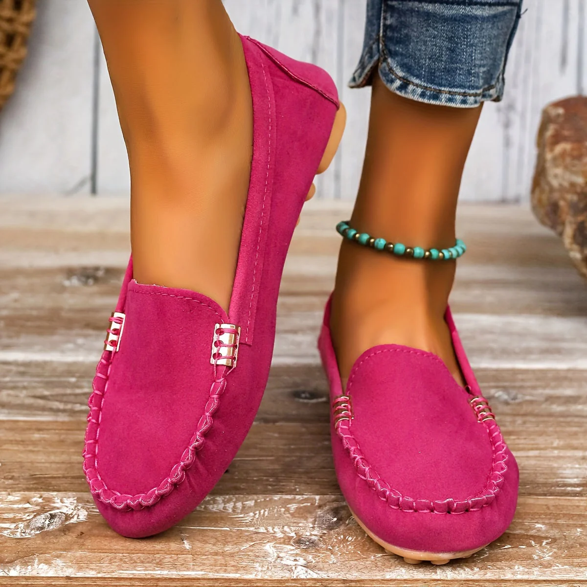 Slip-On Moccasin Loafers for Women – Effortless Style & Comfort - Image 3