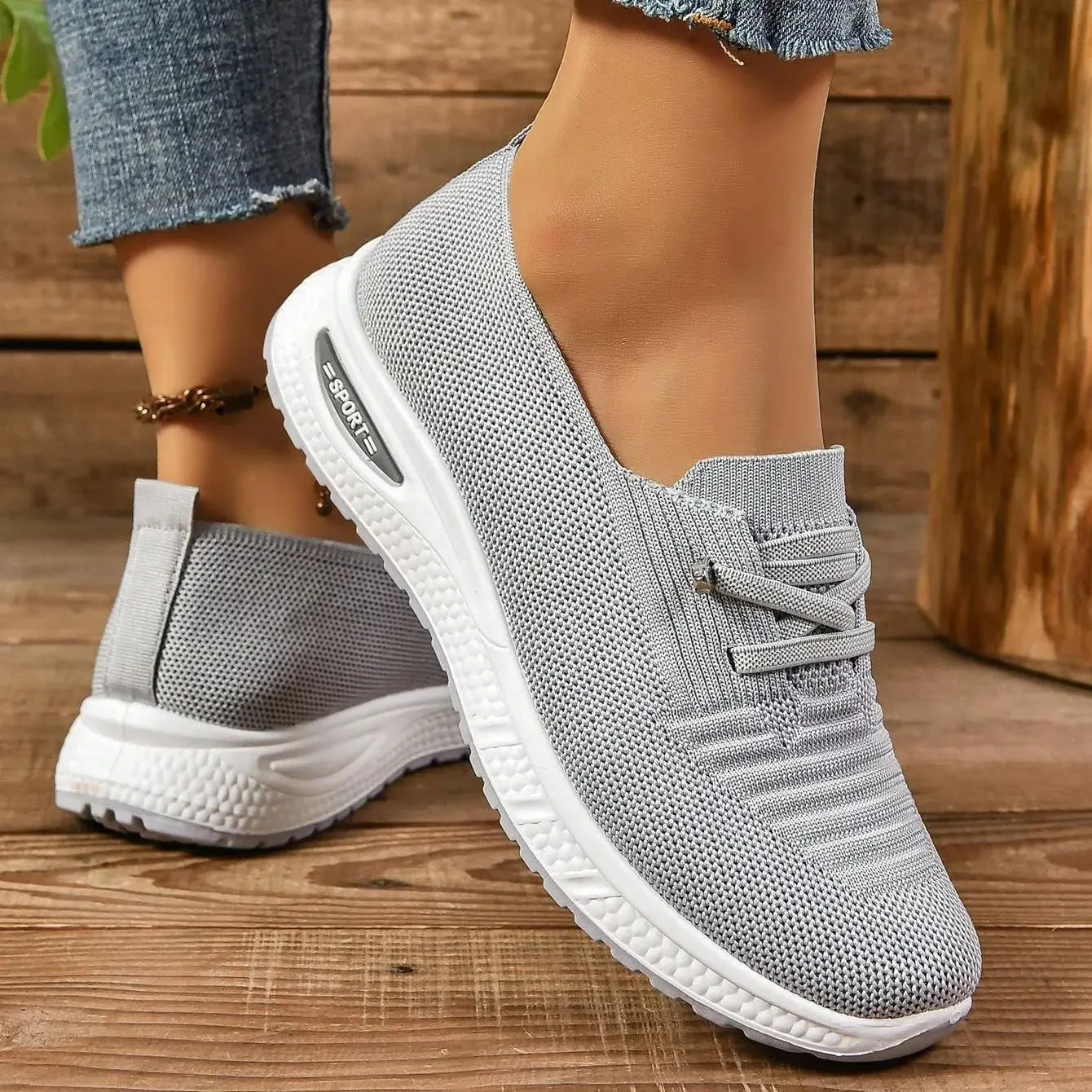 Slip-On Sneakers for Women – Best Walking Shoes with Supportive Comfort - Image 2