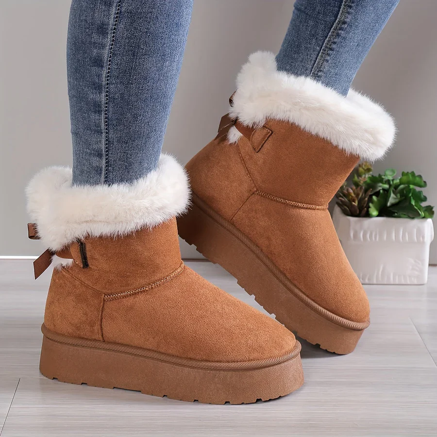 Slip-On Winter Boots for Women – Stylish Comfort for Chilly Days - Image 2