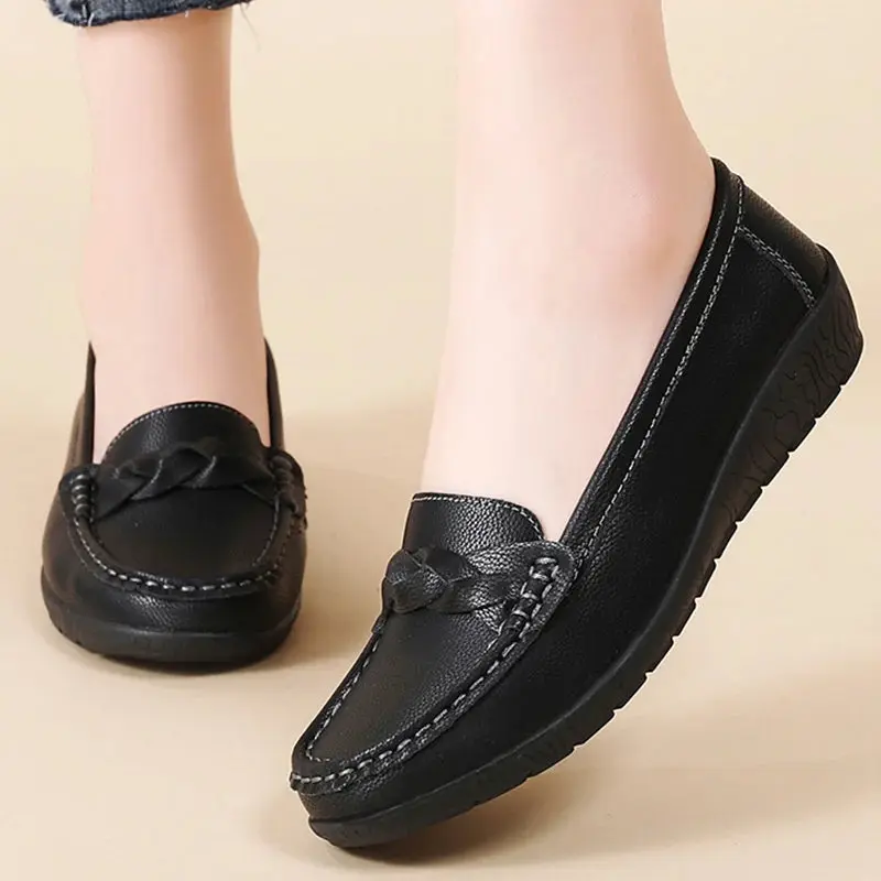 Soft Black Loafers for Women – Effortless Style & Comfort - Image 4