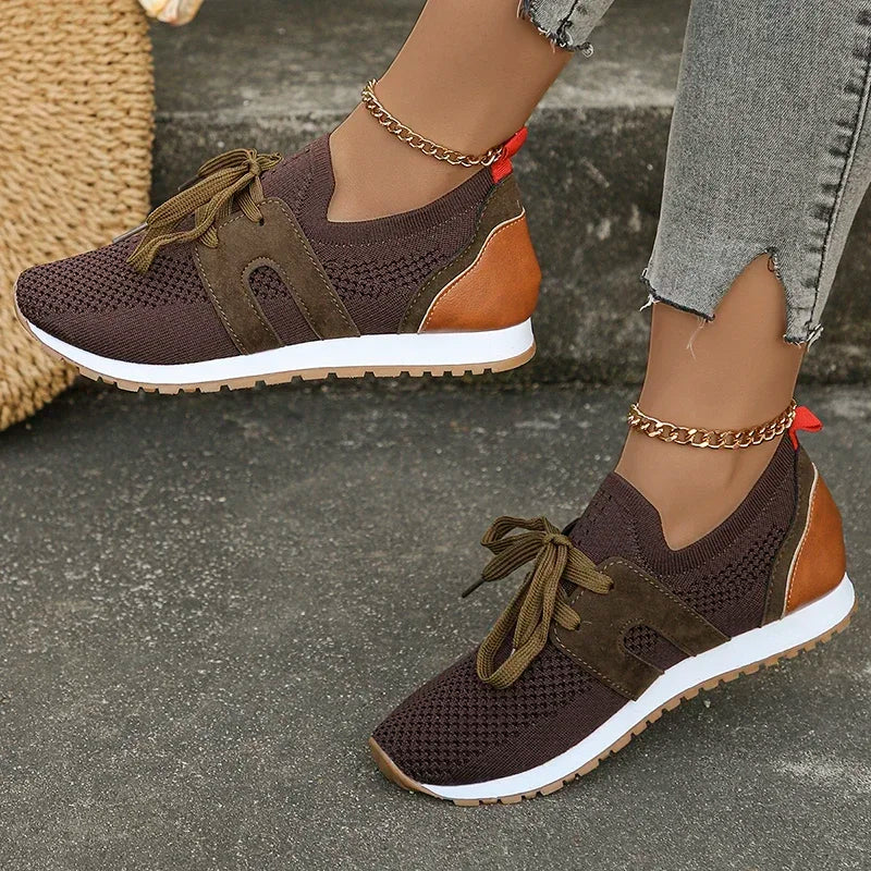 Soft Knit Sneakers for Women – Lightweight & Comfortable Fit - Image 3