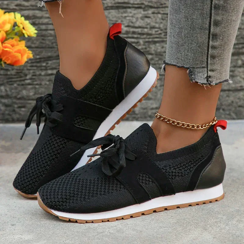 Soft Knit Sneakers for Women – Lightweight & Comfortable Fit - Image 4